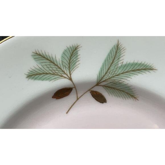 Royal Albert Braemar Bone China 6.25" Dessert Plates Set of 6 Pink Gold Fluted - Picture 5 of 13